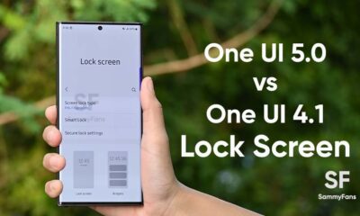 Samsung One UI 5.0 Lock Screen