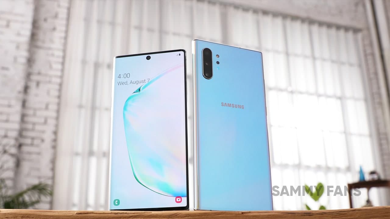 Samsung Galaxy Note 10 Update