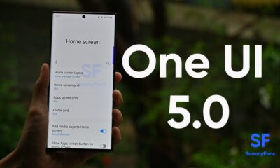 Samsung One UI 5.0 Home screen